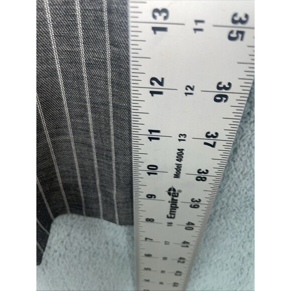 Express Pants Womens Size 18R Grey Barely Boot Low Rise Stretch Editor Career - Picture 6 of 11